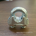 Factory Supplier Rigging Us Type Malleable/ Stainless Steel Wire Clamp